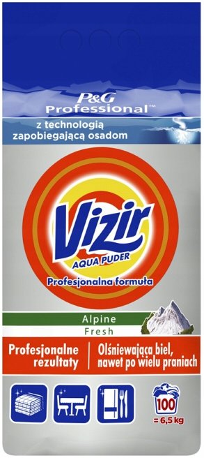 Proszek Vizir 6,5kg Do Białego 100prań