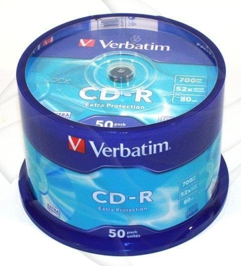 Cd-R Verbatim Cake A'50 Do Nadruku