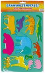 Szablon Plastikowy 180x260 Zwierzęta /Starpak