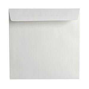 Koperta Ozdobna Millenium 120g 158x158mm 10szt. Biały /Argo 282301/280301