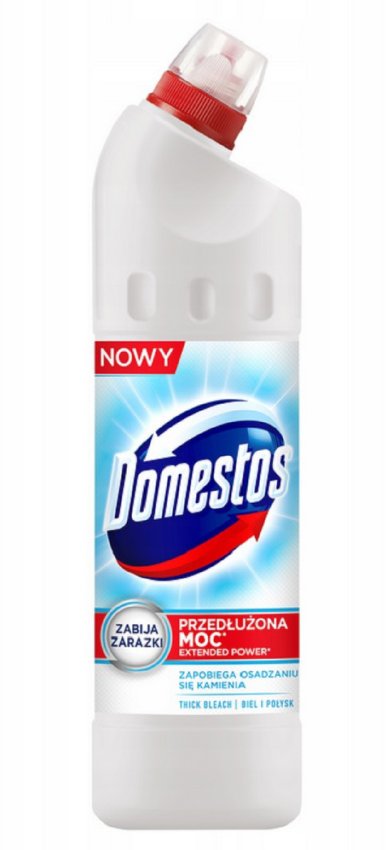 Domestos Płyn do WC 750ml 24H White Shine (biały)