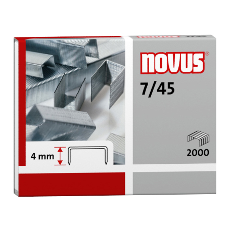 Zszywki Novus 7/45 1000szt. 042-0501