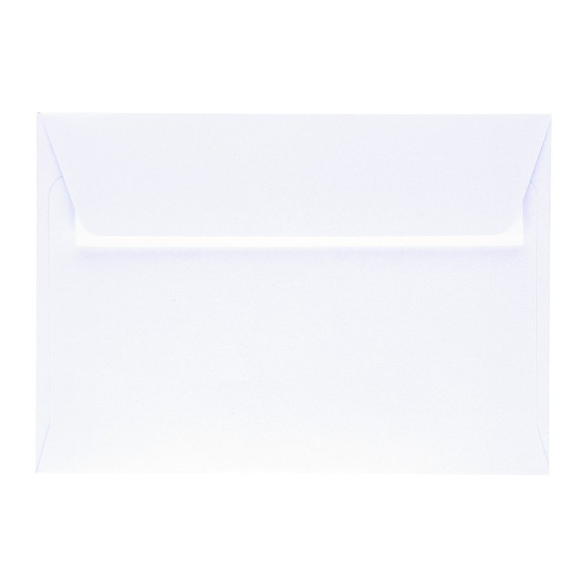 Koperta Ozdobna Millenium Diamentowa Biel C6 120g 114x162mm 10szt.  /Argo 280216
