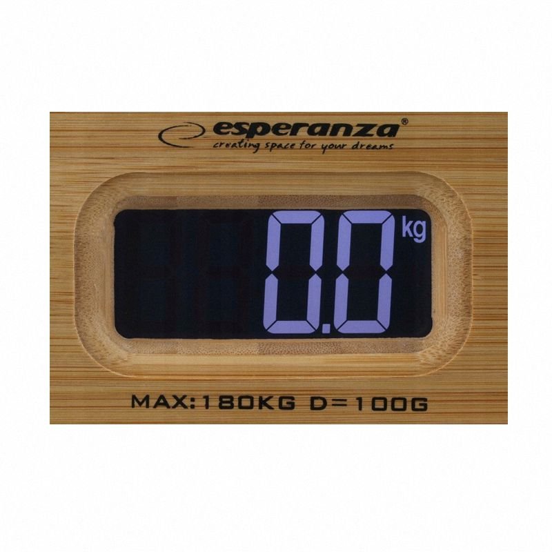 Waga Cyfrowa Łazienkowa Bamboo EBS012  / Esperanza