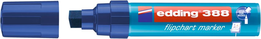 Marker do flipchartów e-388 EDDING 4-12mm niebieski