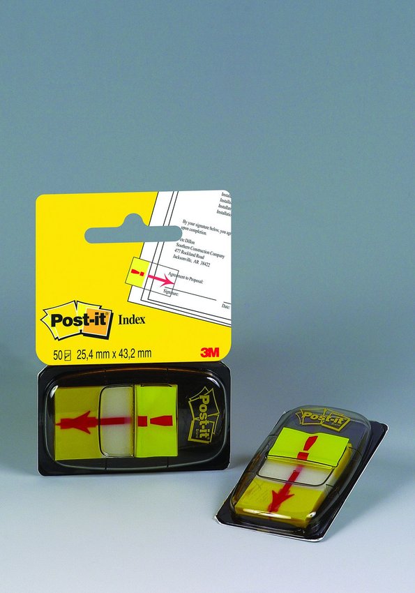 Zakładki Indeksujące Post-It Z Nadrukiem „Wykrzyknik” (680-33) Pp 25X43Mm 50 Kart.