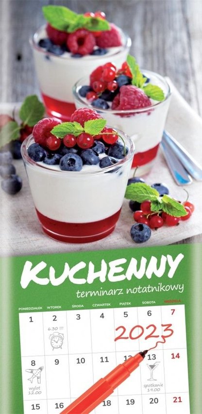 Kalendarz Notatnikowy Kuchenny /Artsezon