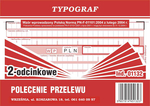 Polecenie Przel. Bank. A6 WP-2 (2-odc.) 01132 /Typograf