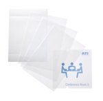 Wkłady Crystal Sign 210x210mm Do Crystal Sign 10szt. /Durable 483419