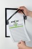 Samoprzylepne ramki magnetyczne DURAFRAME® Note A4  czarne 1 szt. / Durable