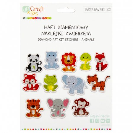 Naklejki Zwierzęta [KSZK-019] Haft Diamentowy / DpCraft