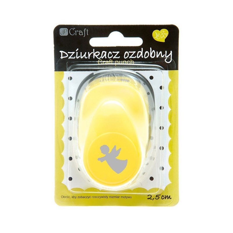 Dziurkacz Ozdobny 2.5cm [JCDZ-110-228] Anioł /DpCraft