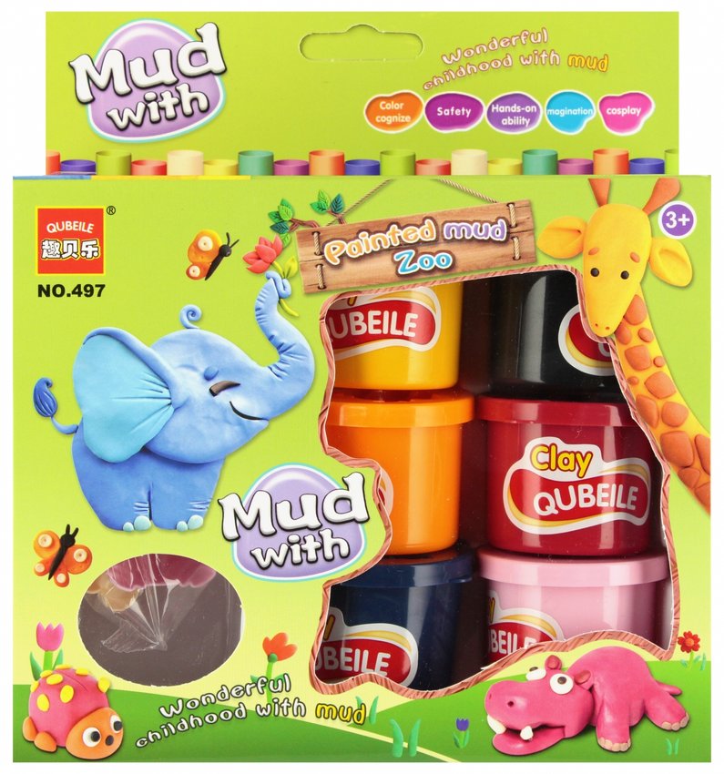Masa Plastyczna + Akcesoria Zoo /Mega Creative