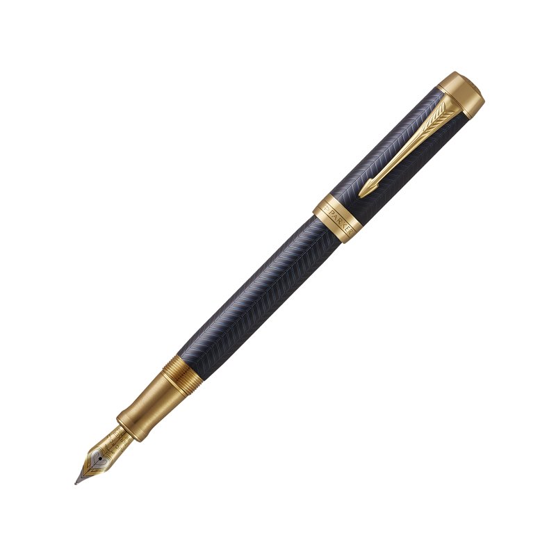 Parker Pióro Wieczne Duofold Prestige Blue Chevron GT FP (F) [1931369]