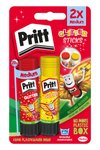 Klej w sztyfcie PRITT z brokatem 2x20g blister mix kolorów