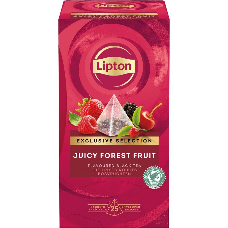 Herbata Lipton Piramidki Exclusive Selection Owoce Leśne 25 Kopert