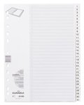 Przekładki do Segregatorów 1-31 Strona Tytułowa PP A4 Białe /Durable 616002