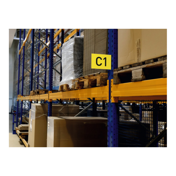 Szyld Regałowy i Alejkowy Magnetyczny A5 Poziomy Przezroczysty /Durable 187319