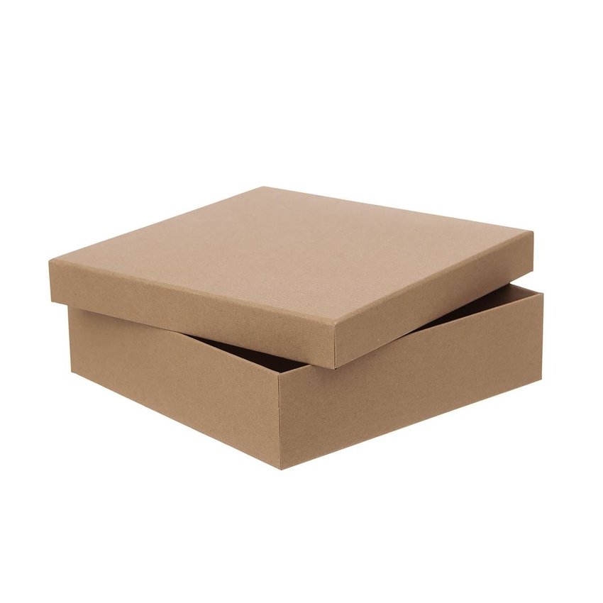 Pudełko Tekturowe 23,5x23,5x6,5cm Kraft /DpCraft