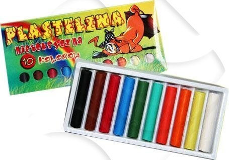 Plastelina 12 kol. /Mar-Plast