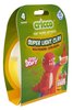 Masa Piankowa Cricco Zestaw Mini 30G, Dinozaury Mix