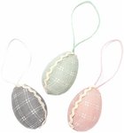 Zawieszki Jajka 5cm 3szt. [DPWL-044] Pastelowe / DpCraft