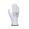 Rękawice Donau Safety Pu White Kat. II Rozm. 10 Białe /DONAU SAFETY