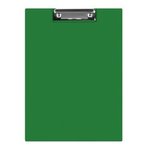 Clipboard A4 PVC Zamykany Zielony /Q-Connect