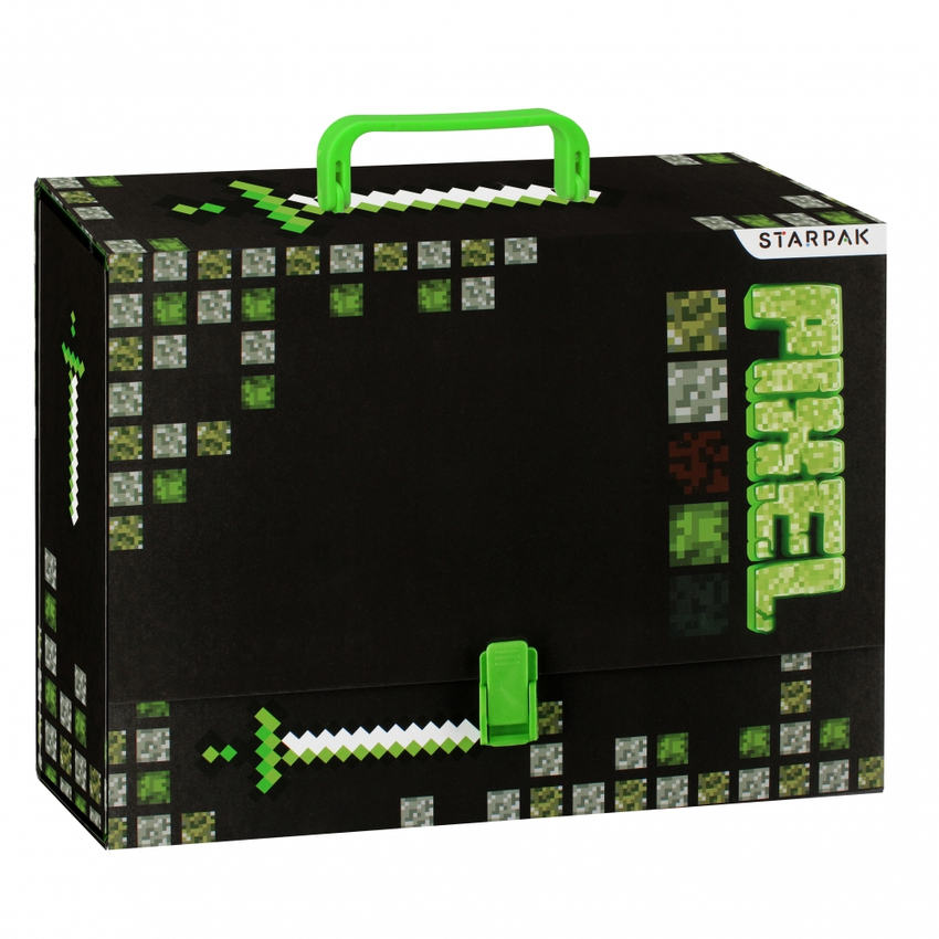 Teczka z Rączką A4/95mm Pixel /Starpak