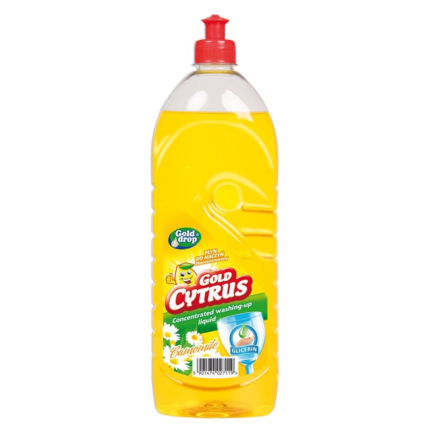 Gold Cytrus Płyn do Mycia Naczyń 1L Rumianek /Gold Drop