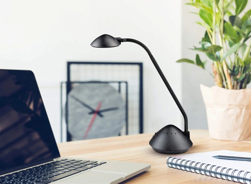Lampa Biurkowa Led Maularc Czarna