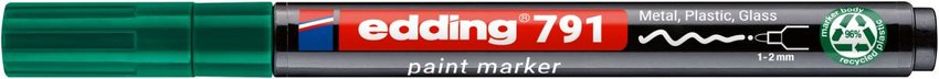 Marker olejowy e-791 EDDING PCR zielony