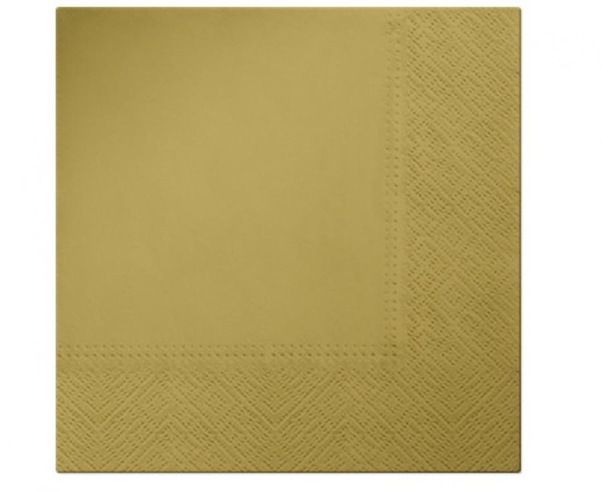Serwetki 33x33cm A'20 (SDL552409) Gold /Paw