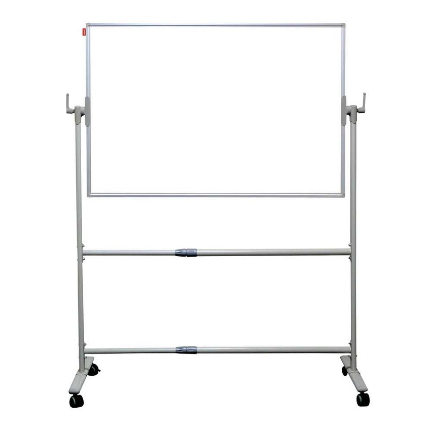 Tablica Obrotowa  Dwustronnie Suchościerana Magnetyczna Biała Rama Aluminiowa Prestige 180x120 cm /Memobe