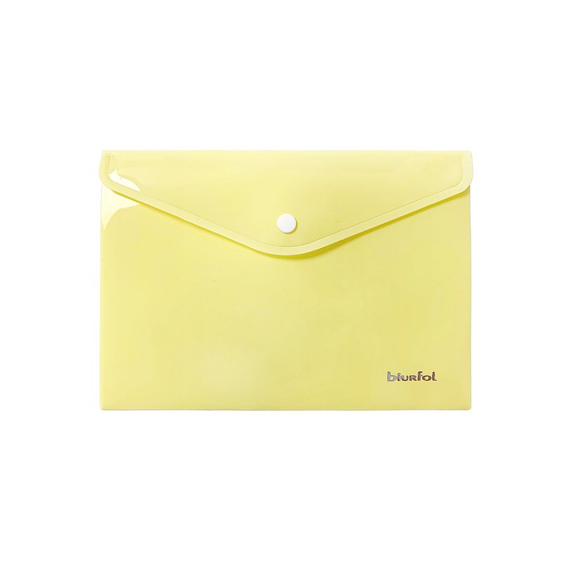 Teczka Kopertowa A5 Pastel Żółta /Biurfol