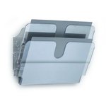 Organizer dokumentów A4 poziomy 2 szt Durable Flexiplus przezroczysty