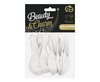 Balony Beauty&Charm, pastelowe białe 12"/ 10 szt. /GoDan