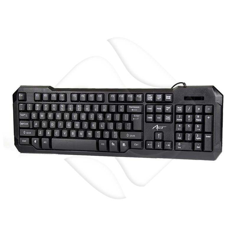 Klawiatura AK-46U/AK-47U Czarna USB /Art