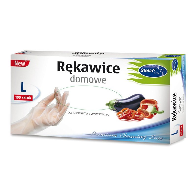 Rękawice Domowe Do Kontaktu z Żywnością L A'100 /Stella  [WYPRZEDAŻ]