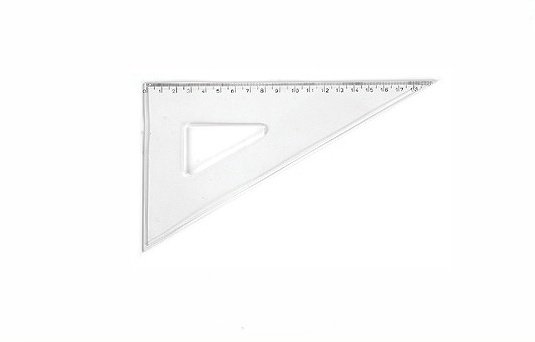 Ekierka Szkolna 14cm Duża Nierównoramienna /Ok Office