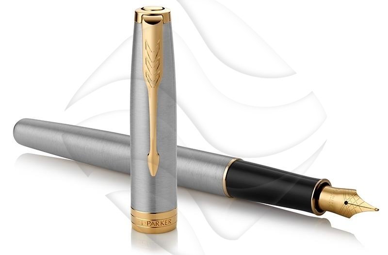 Parker Pióro Wieczne Sonnet Core Stal Nierdzewna GT FP (M) [1931505]