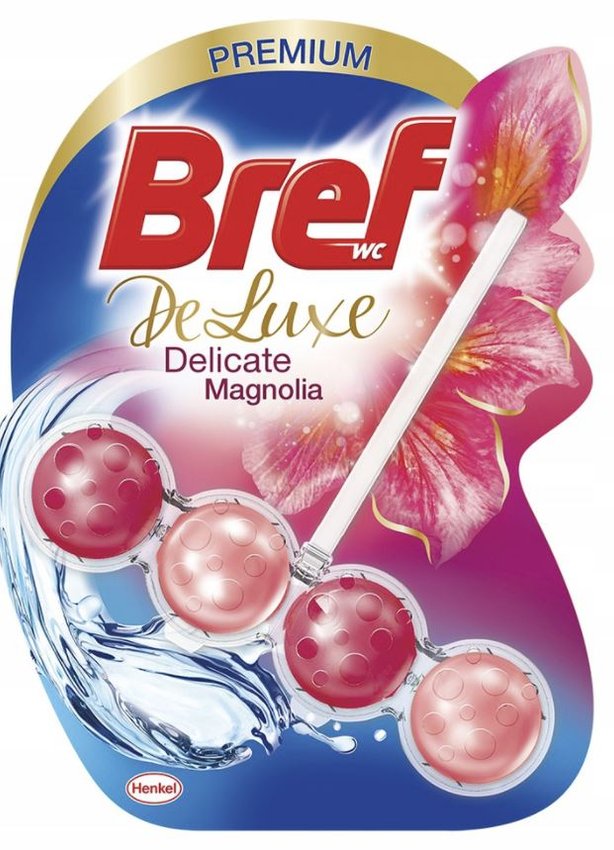 Bref WC Deluxe Koszyk 4Kulki Magnolia