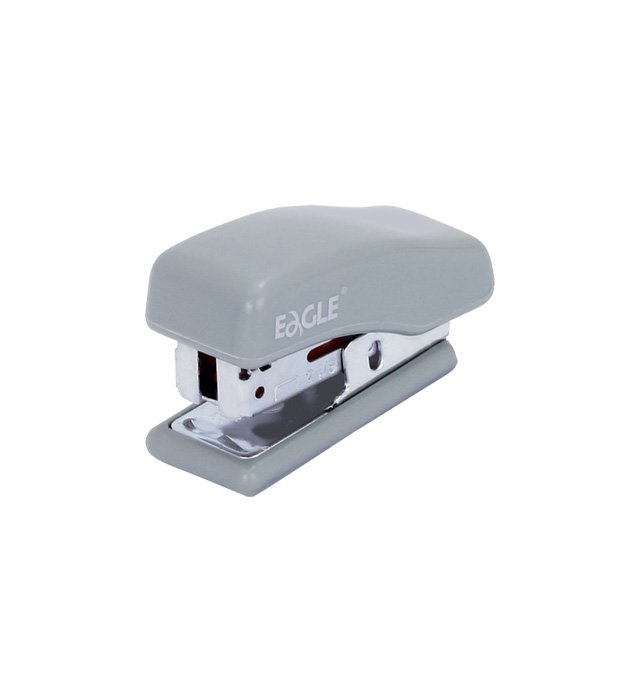 Zszywacz EAGLE 868 mini szary 24/6 &#8211 10 kartek
