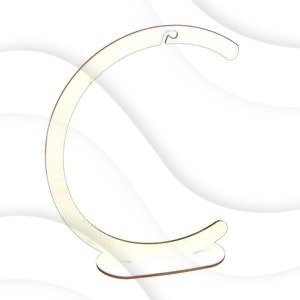 Stojak Sklejka Księżyc Mały z Wieszakiem /Aliga SD-8615