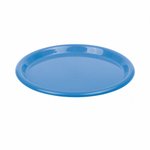 Talerz Plastikowy 25,5cm (szt.) Okrągły Party Niebieski / Mintra