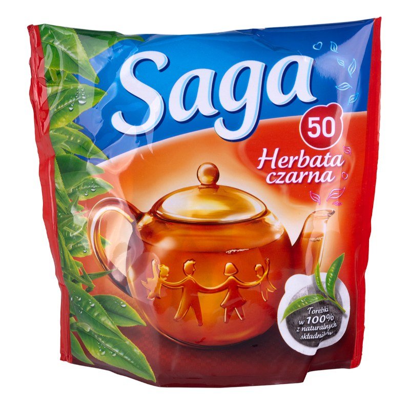 Herbata Saga Ekspresowa 50 Torebek