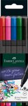 Cienkopisy Grip 5 Kol. Podstawowych Faber-Castell