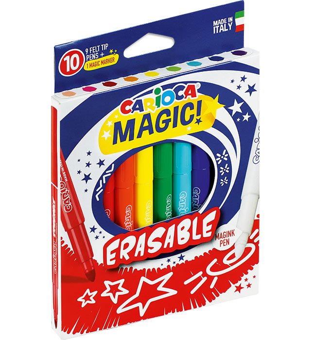 Pisaki CARIOCA Magic Laser 10 szt. (43182)