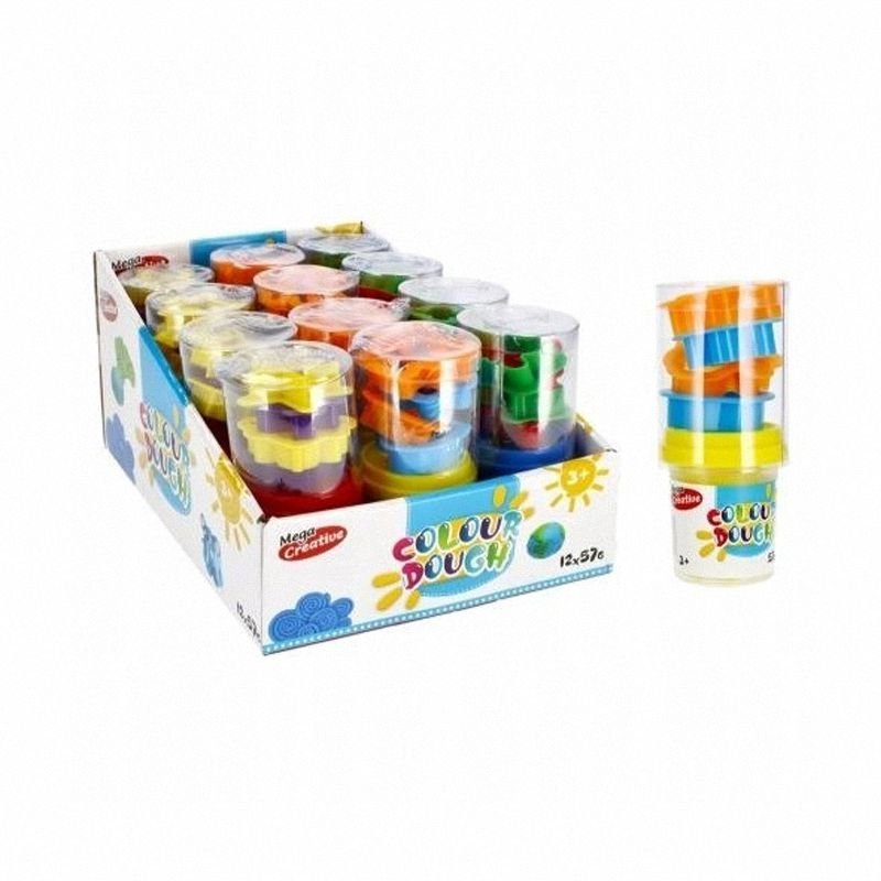 Masa Plastyczna 57g + Akcesoria Mix /Mega Creative