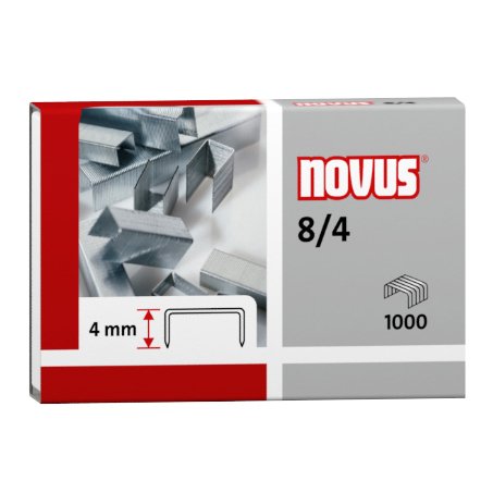 Zszywki Novus 8/4 1000szt. 040-0130